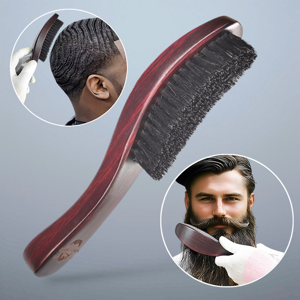Gracemen 360 Wave Brush Curved - Hair Care For Men ulasan dan harga
