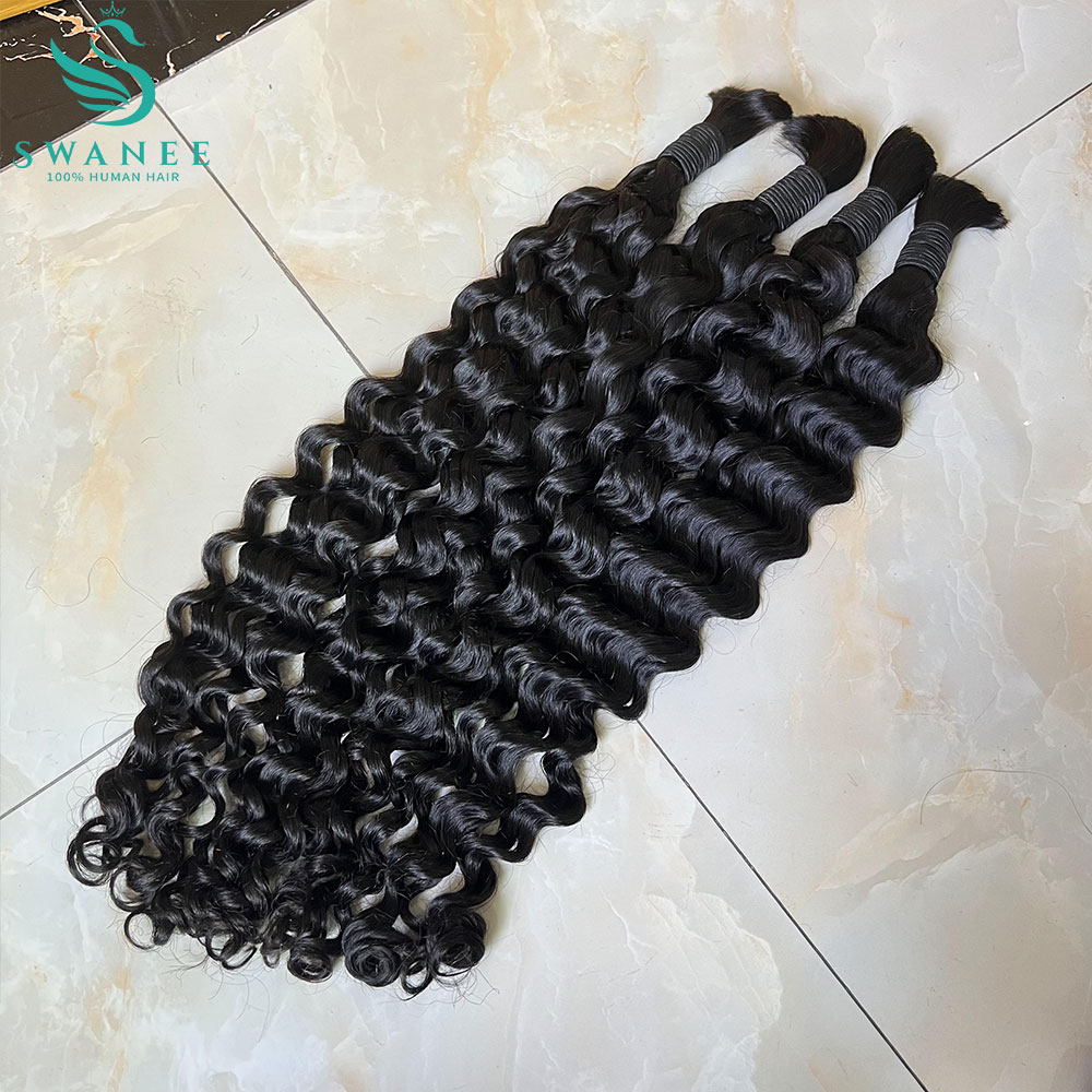 Water Wave 100% Human Hair Bul - Hair Care For Wavy Hair ulasan dan harga