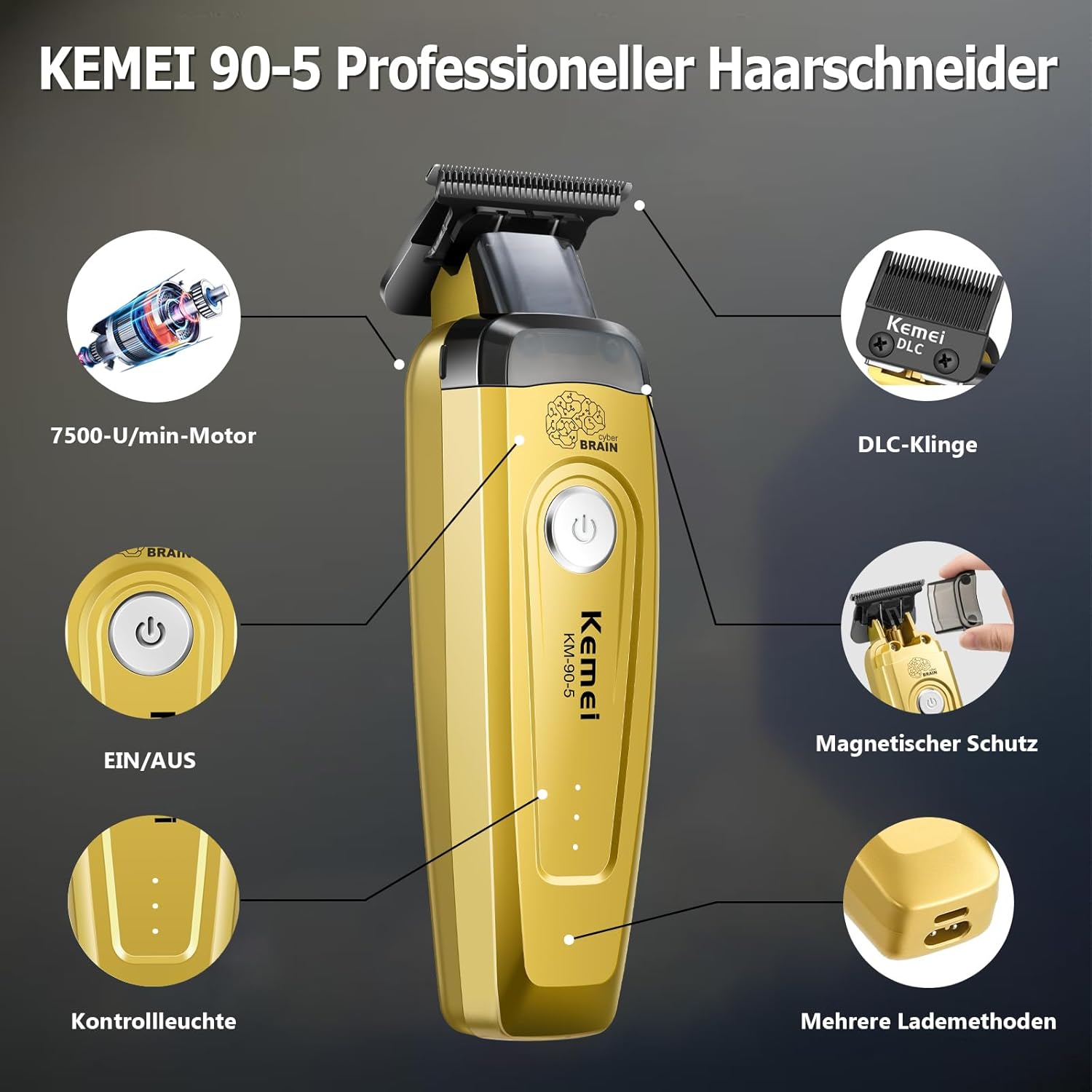 KEMEI Men's Hair Trimmer, Cord - Hair Care Works ulasan dan harga