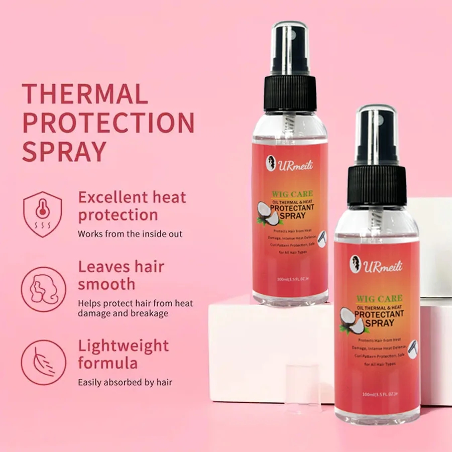 100ml Coconut Oil Heat Protect - Heat Protectant Spray ulasan dan harga