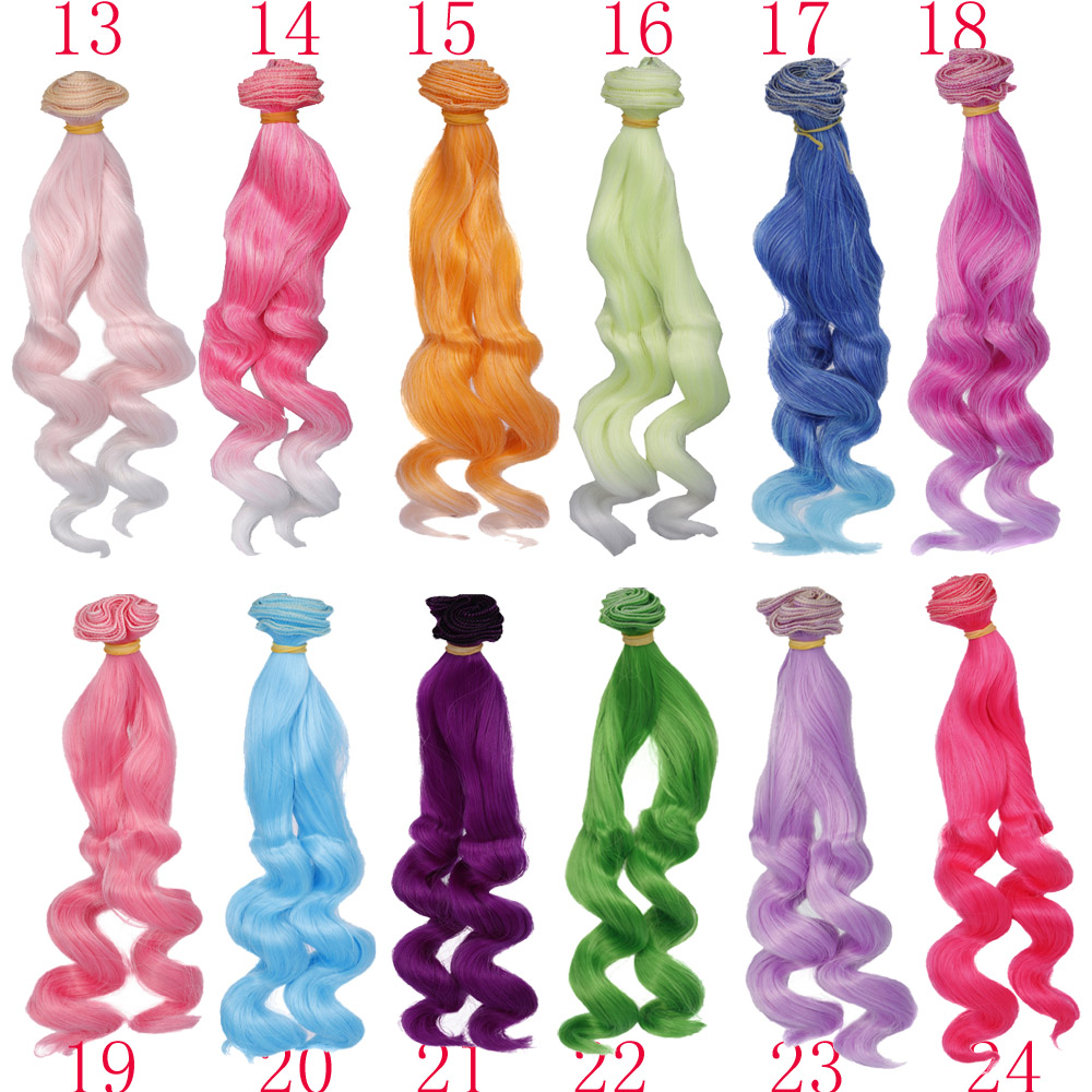 Russian DIY Doll Hair 25cm Hig - Hair Care For Wavy Hair ulasan dan harga