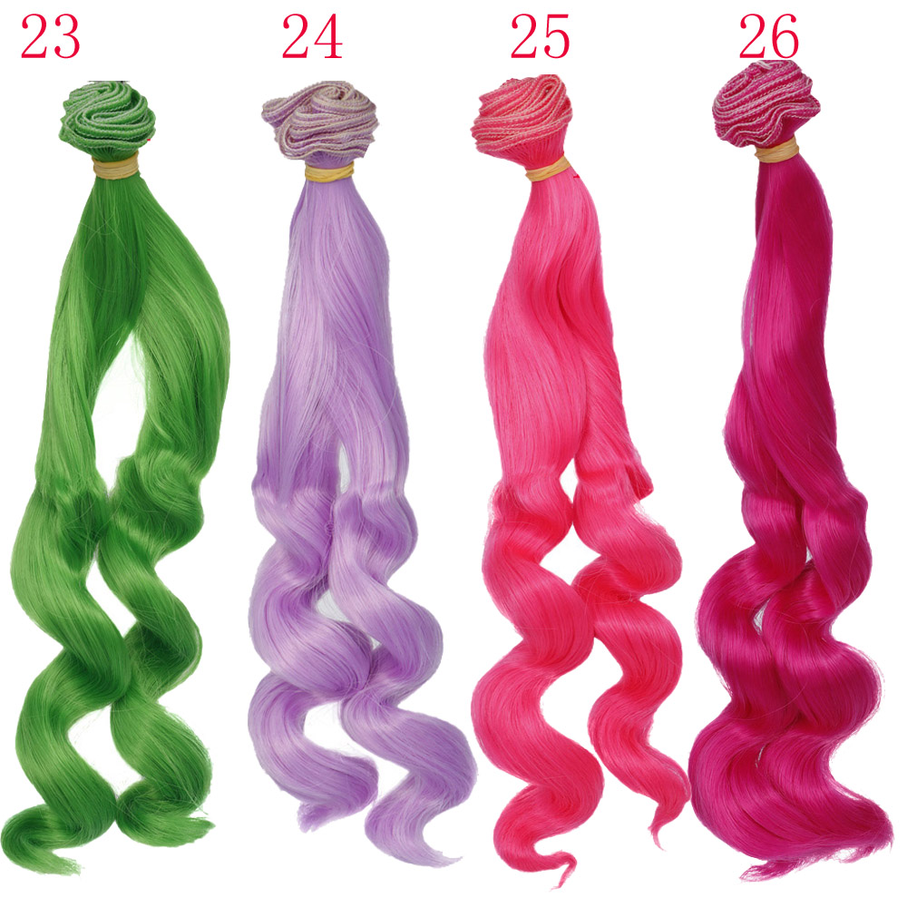 Russian DIY Doll Hair 25cm Hig - Hair Care For Wavy Hair ulasan dan harga