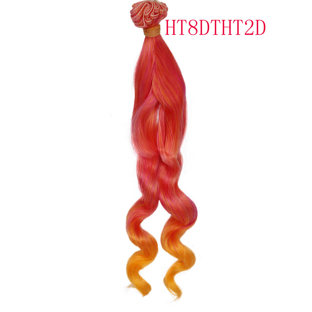 Russian DIY Doll Hair 25cm Hig - Hair Care For Wavy Hair ulasan dan harga
