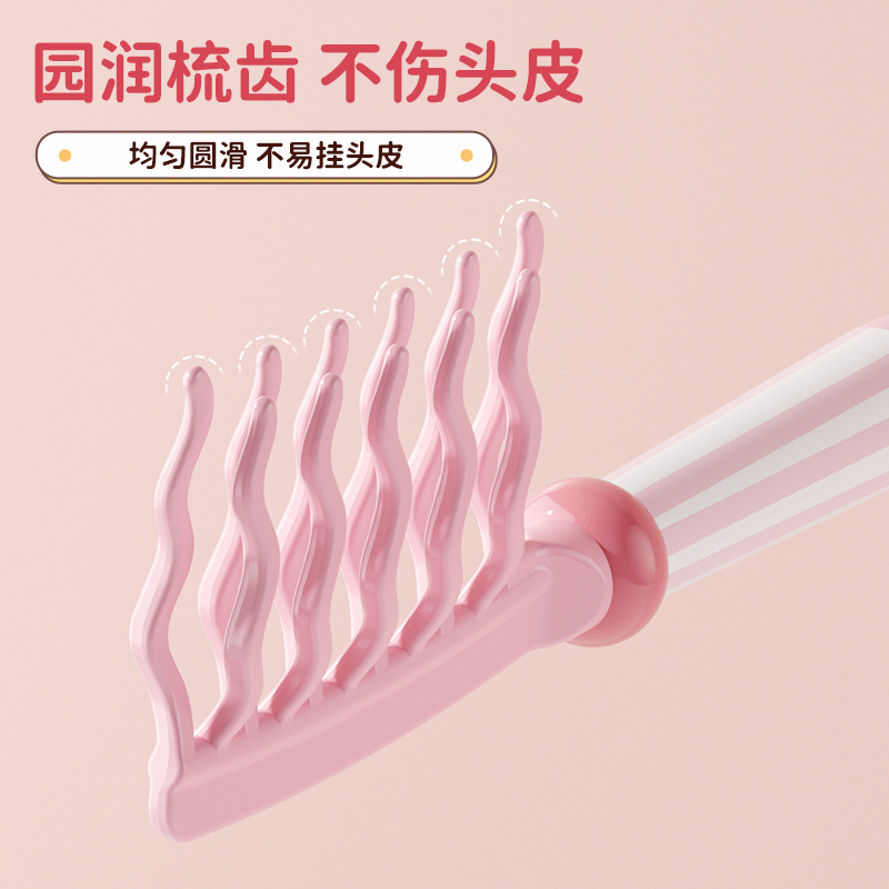Double Row Wavy Tooth Hair Sty - Hair Care For Wavy Hair ulasan dan harga