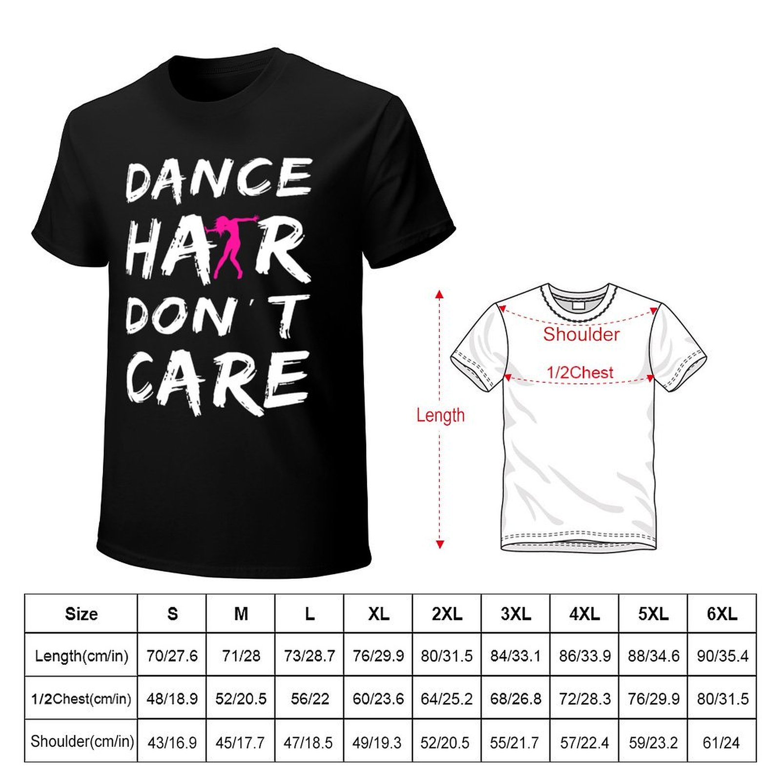Dance Hair Dont Care T-Shirt U - Hair Care Works ulasan dan harga