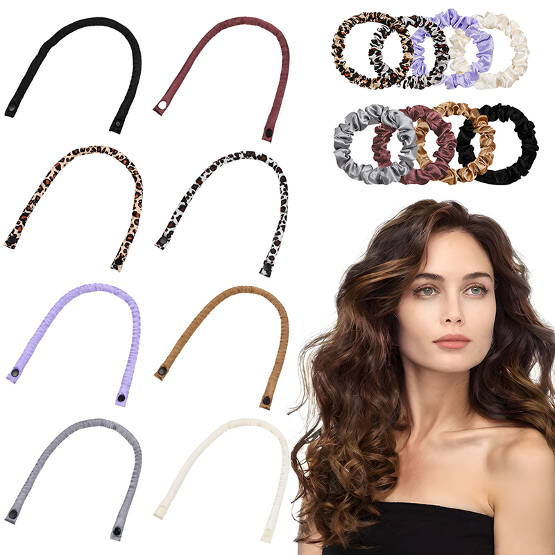 6Pcs/Set 35cm Long Soft Fabric - Hair Roller Set Flexi ulasan dan harga