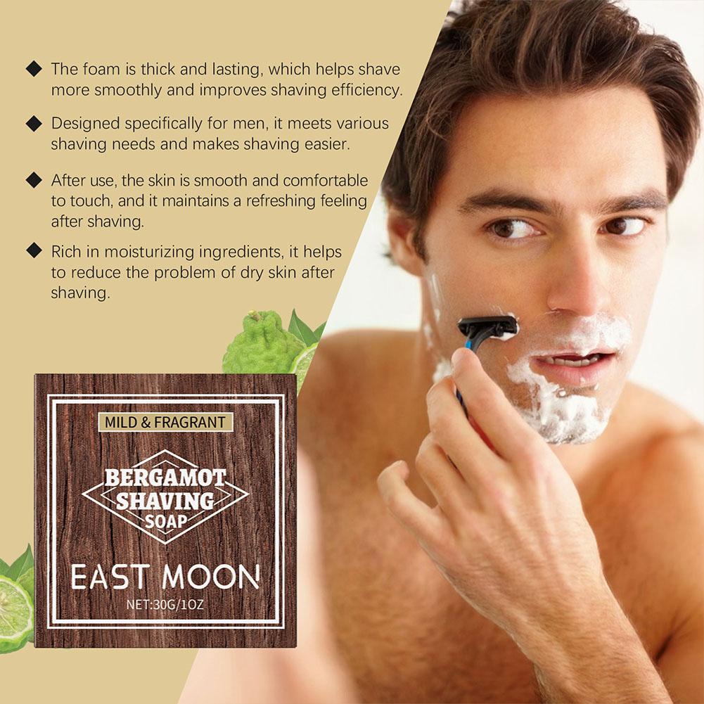 Bergamot Shaving Soap for Men  - Hair Care For Men ulasan dan harga