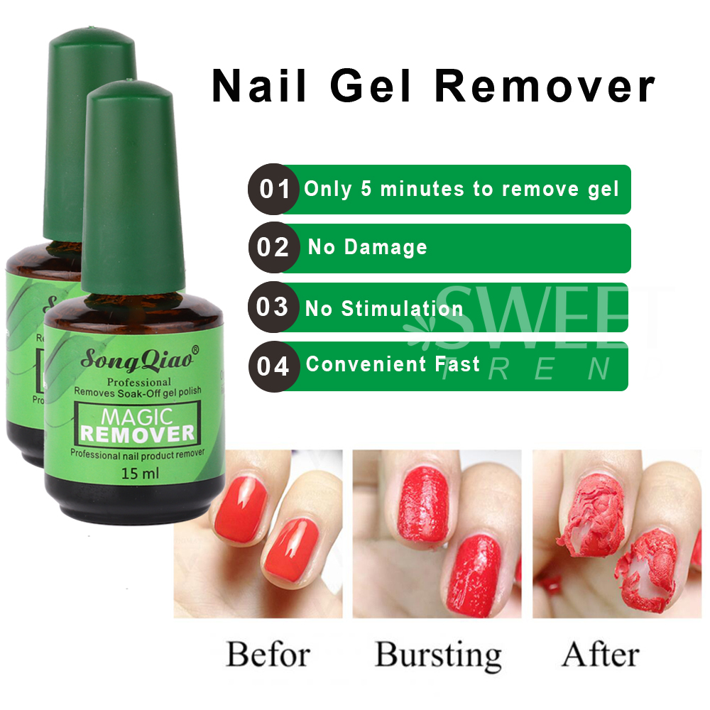 1/2/3pcs 15ml Nail Remover Bur - Hair Care Gel ulasan dan harga