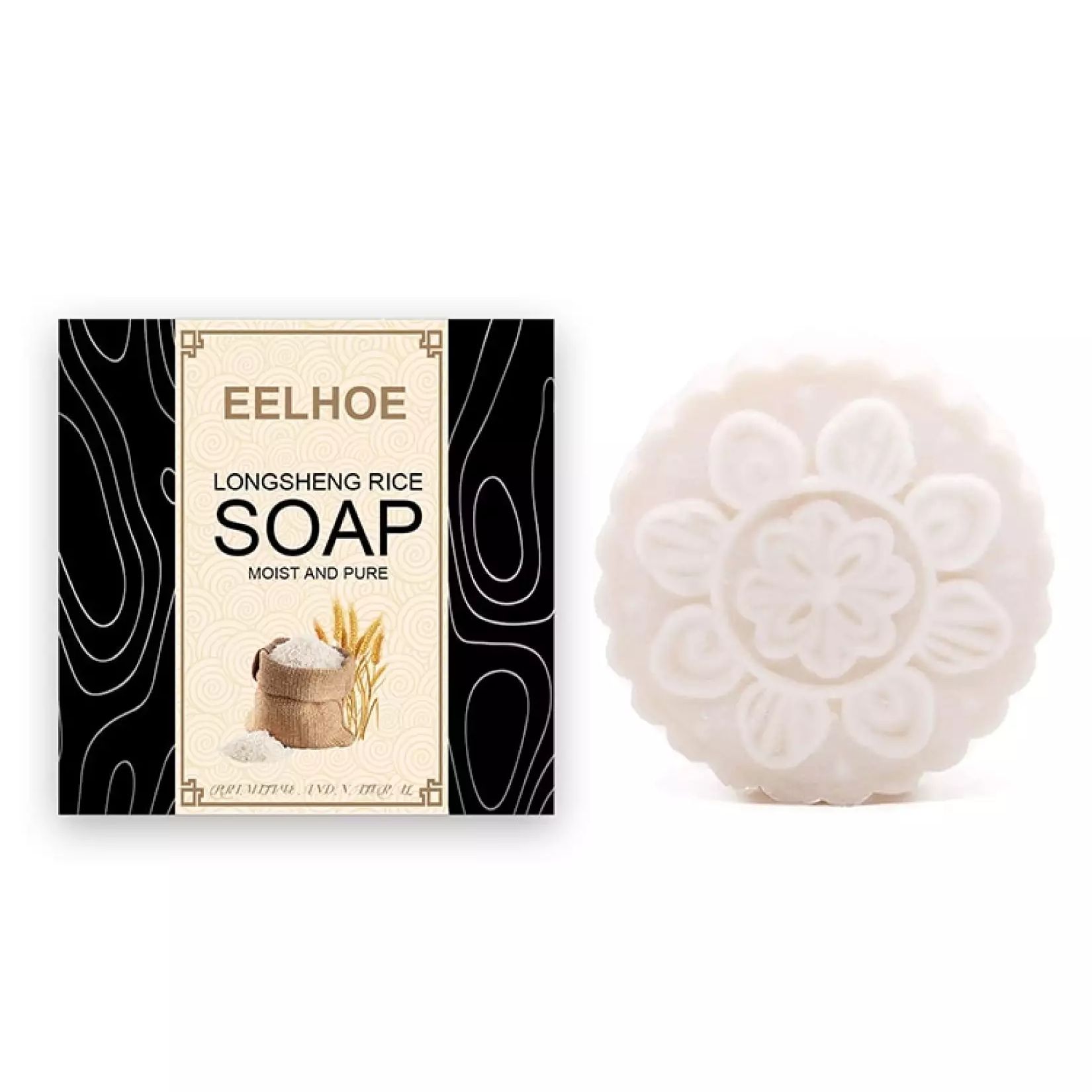 EELHOE Rice Soap Shampoo Handc - Hair Care For Wavy Hair ulasan dan harga