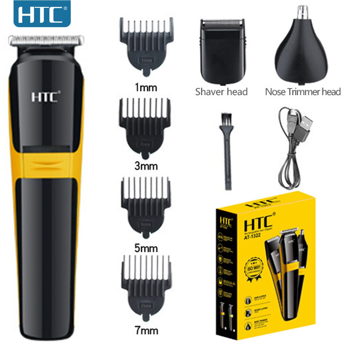 HTC USB 3 In 1 Electric T-Blad - Hair Care Works ulasan dan harga