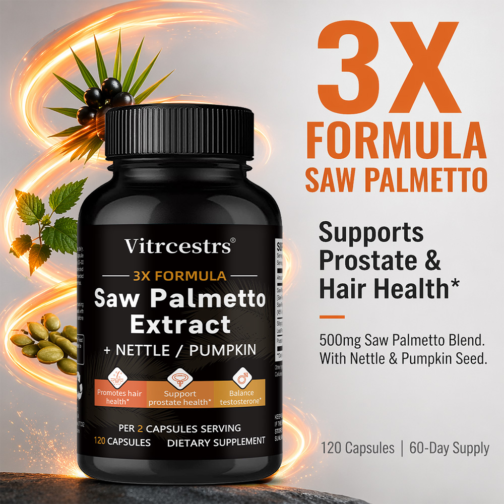 Men's Saw Palmetto Complex Cap - Hair Care Capsule ulasan dan harga