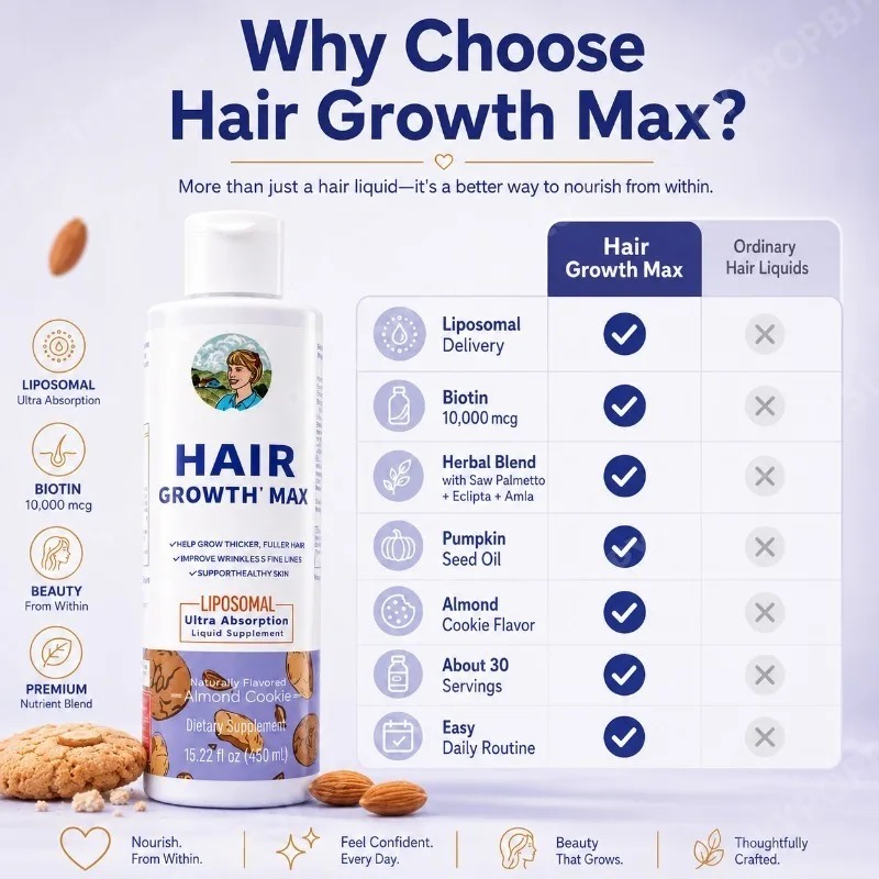 Women's Hair Growth MAX Liposo - Hair Care Capsule ulasan dan harga