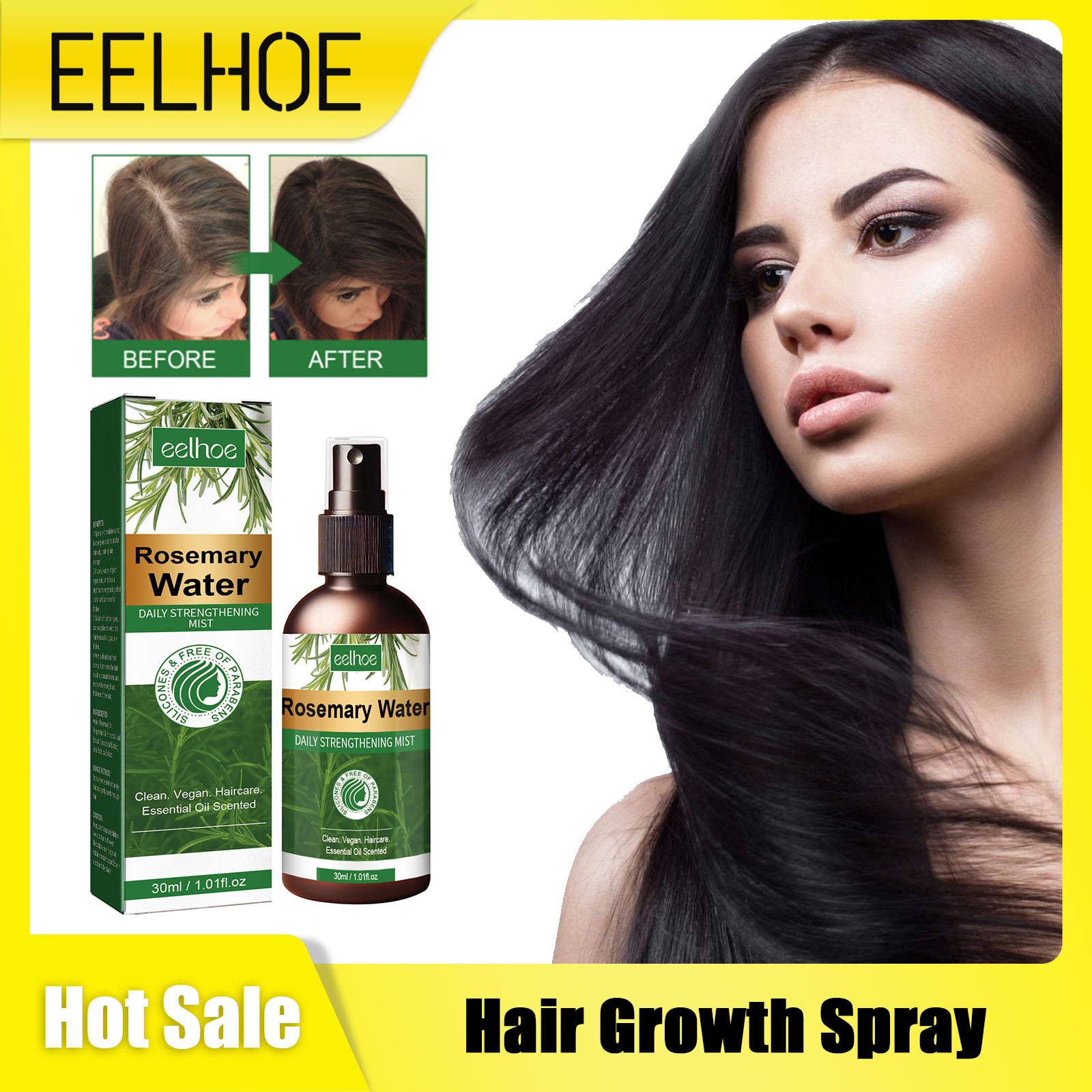 Rosemary Spray for Hair Nouris - Hair Care Treatment ulasan dan harga
