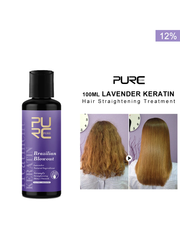 PURC Lavender 12% Brazilian Ke - Hair Care Korea ulasan dan harga