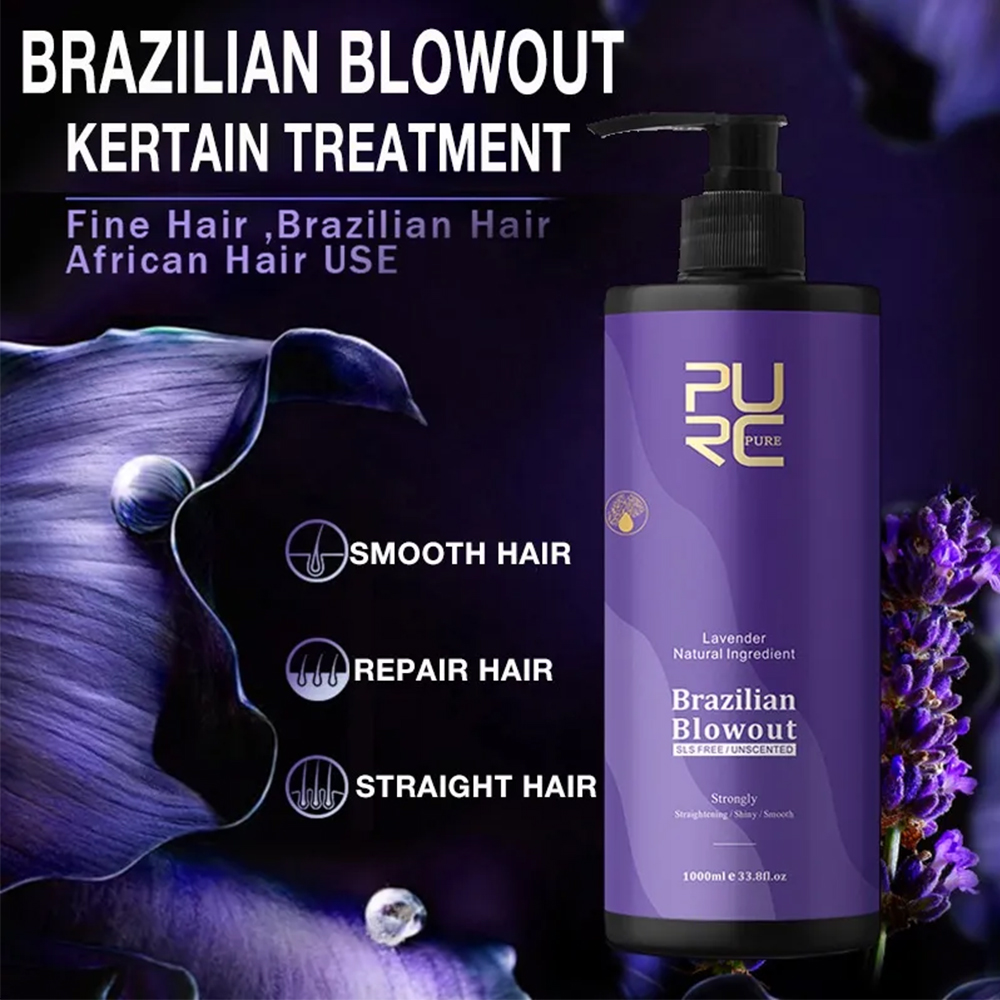 PURC Lavender 12% Brazilian Ke - Hair Care Korea ulasan dan harga
