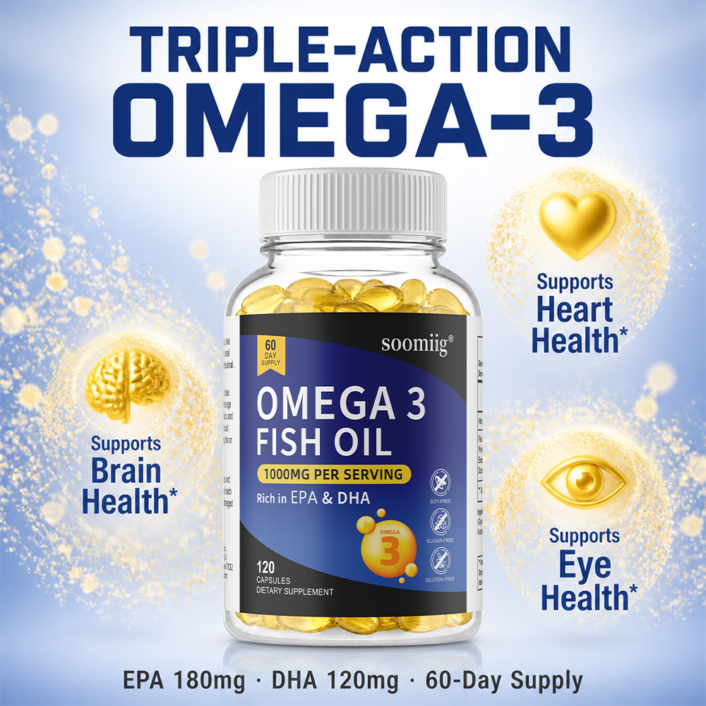 Deep Sea Omega 3 Fish Oil Soft - Hair Care Capsule ulasan dan harga